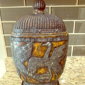 Tropical Shelf Decor